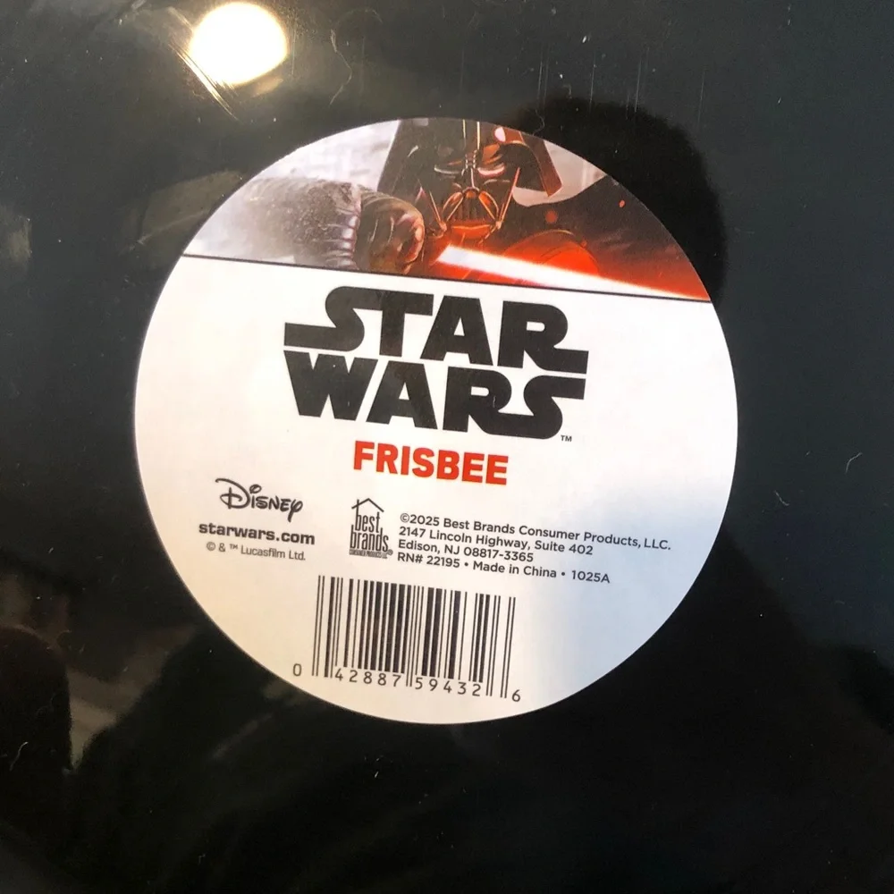 Star Wars Darth Vader Dog Toy - Black and Blue